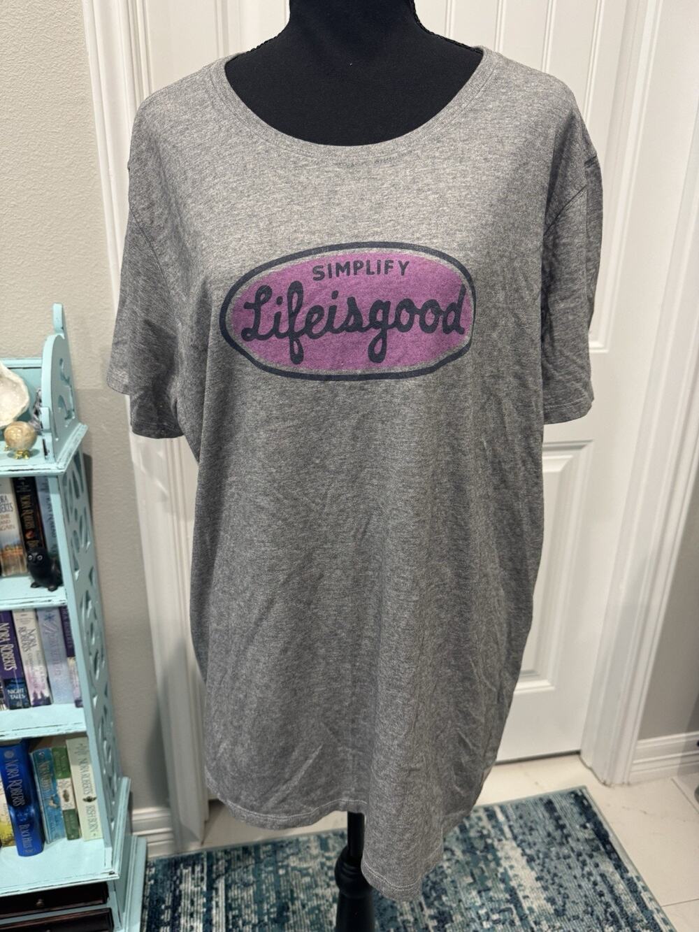 Life Is Good Simply Life Is Good Vintage T Shirt Women’s XXL